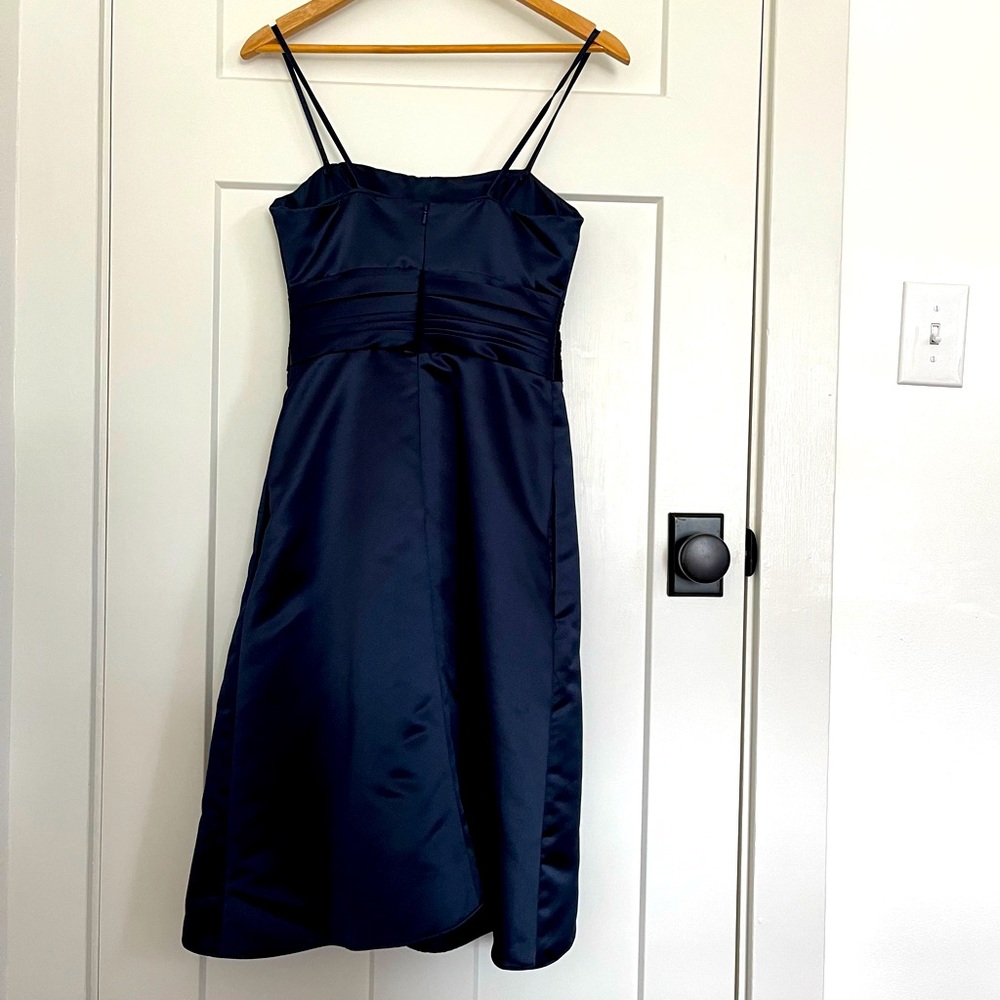 Bill Levkoff Navy Dress